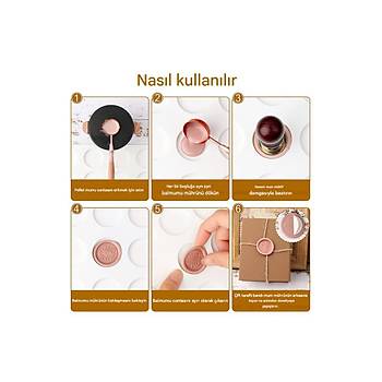 M�h�r Kau�uk Ala��m K�rm�z� Ka�e Yuvarlak 45�mm 50�mm 55�mm 60�mm