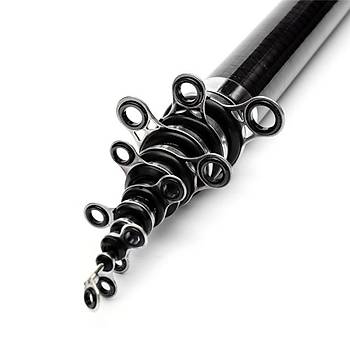 Karbon Fiber Teleskopik Kamış Olta 5.8 Mt Fırlatma 7-21 Gr Taşıma 3 Kg 11 Bölme