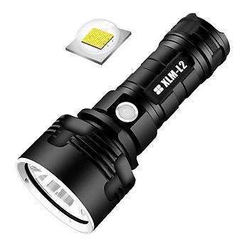 L2 Led 5153 Süper Güçlü El Feneri USB Şarjlı Yağmur Geçirmez