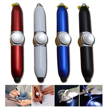 Tükenmez Kalem Stres Çarkı LED Işıklı