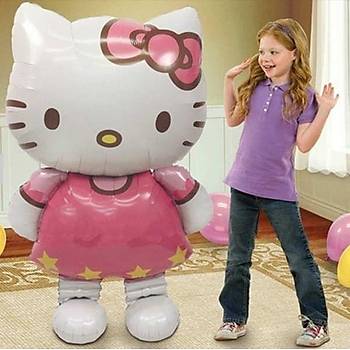 Folyo Balon 92 x 65 Hello Kitty Parti Doğumgünü