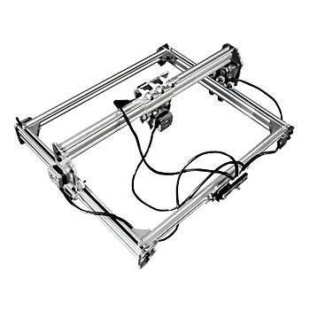 3000 MW CNC Laser Gravür Makinesi 50cm*65cm Masaüstü Ahşap Kesici Yazıcı 