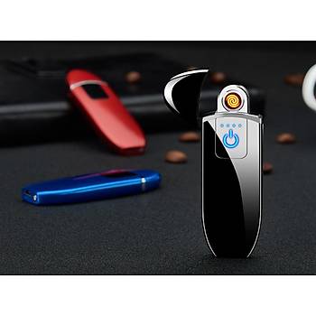 Tesla Bobin Elektrikli Çakmak USB Şarjlı Anti Rüzgar Zarif Tasarım