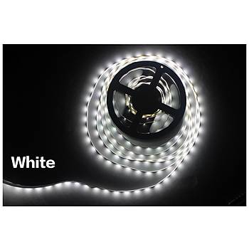 Esnek erit LED Strip Beyaz Renk 12V 5M 300 Led SMD 3528 2835 Diyot 