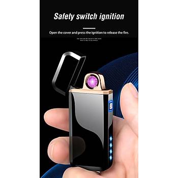 Teslacoil Dairesel Ark Alevsiz Elektronik akmak El Feneri USB arjl