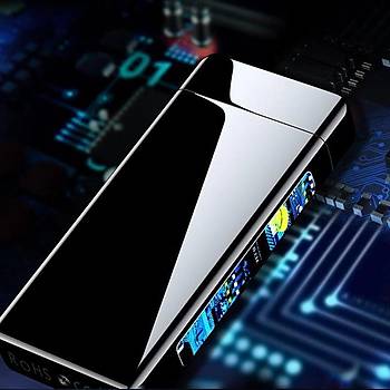Alevli Ark Plazma Elektronik akmak Led Gstergeli Elektrik Mumu