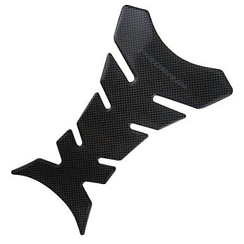 Motorsiklet Karbon Fiber Yakt Tank Koruyucu Pad 