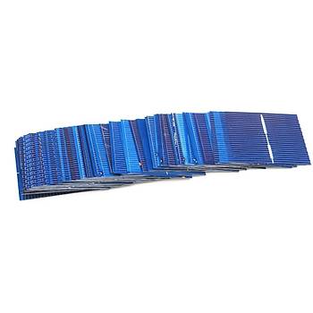 Polikristal Silikon Güneş Paneli Hücre Modülü 50 Adet 39x39mm 0.50A 0.5V