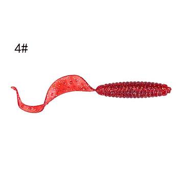 PROFISHER 3 Renk 15 li Set 5 cm Jiket ��ne ��in Silikon Sahte Yem