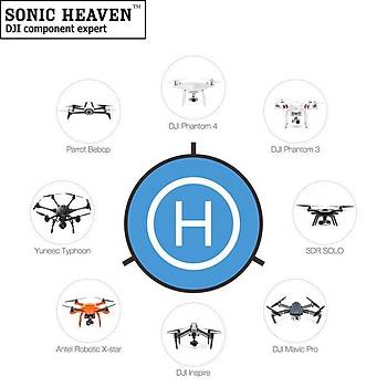 DJI Mavic 2 Zoom 110cm Hzl-Toplanan ni Ped Helipad RC Drone Quadcopter Helikopter 