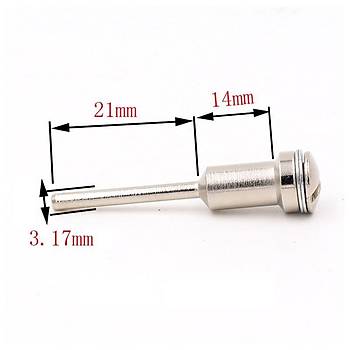 Dremel Mandrel İçin Tekerlek Disk Tutucu 3.17mm Shank HSS Kesme 