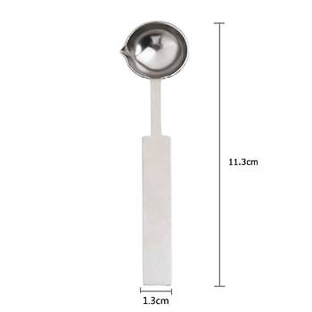 Mektup Damga Mühürü Gingko + 30 Mühür Mumu + Eritme Kaşığı