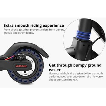 M365/Pro Elektrikli Scooter İçin Patlamaz Delik Doku Dolgu Lastik