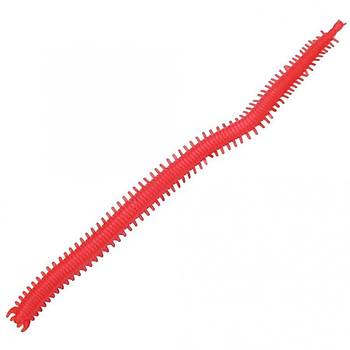 PROFISHER 10 Adet Set 13,5cm Krmz Silikon Solucan Sahte Yem  