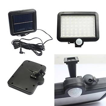 56 Led Solar Hareket Sensrl Su Geirmez Gvenlik Lambas