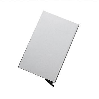 İsme Özel Alüminyum Kimlik Muhafaza Kredi Kartı Tutucu Otomatik Sürgülü