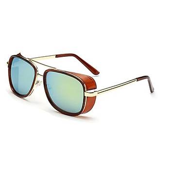 Tony Stark Iron Man Matsuda UV 400 Gne Gzl G14 Siyah Lens