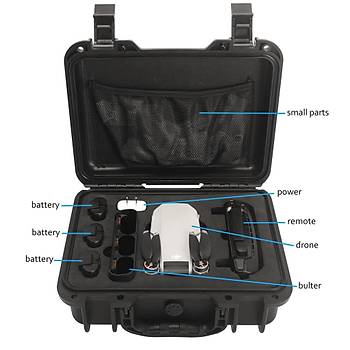 DJI Mavic Mini Hardshell Su Geirmez Profesyonel Saklama antas
