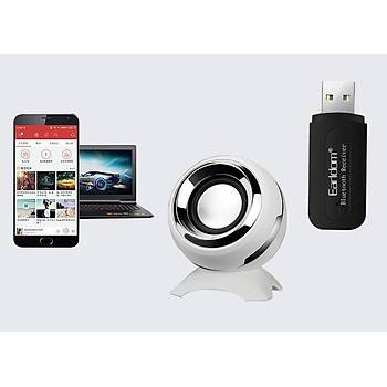 Bluetooth 5.0 Yeni Sürüm USB Ses Alıcı Cihazı EDR Aux  Hoparlör Araç IOS Android