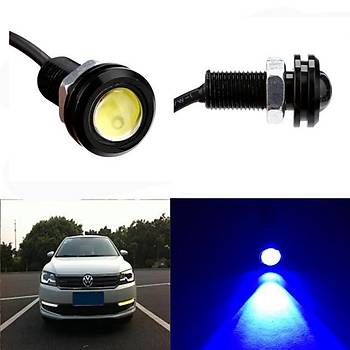 Ara DC 12V 9W Motor LED Kartal Gz Beyaz Sis Sr Lambas Car Styling 