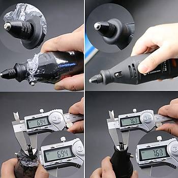 Dremel in 0.3-3.2mm Mini Mandaren Dntrc Adaptr 8mm Uzun