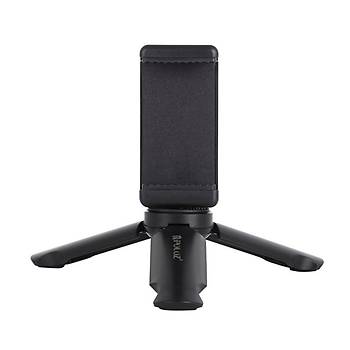 Telefon Tutucu ve Stand Mini Katlanır Tripod + Mobil Klip