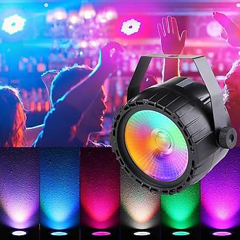 30 Watt UV+RGB LED Sahne Ik Uzaktan Kumanda Kendinden Tahrikli Ses Kontrol 