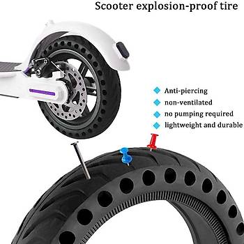 M365/Pro Elektrikli Scooter İçin Patlamaz Delik Doku Dolgu Lastik