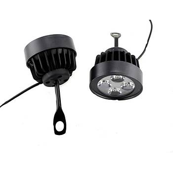 Motosiklet  Su Seirmez 12W Led Sper Parlak Far 12-80V