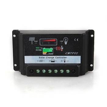 Güneş Paneli Pil Şarj Regülatörü IMC Denetleyici 10A 12/24V