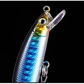 PROFISHER 2 Renk Set 2 Kanca Sahte Bal�k Yem 8 gr 8,5 cm Salmon