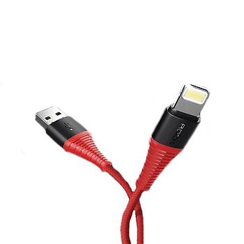 IOS USB Data Senkronizasyon arj Kablosu 2.1A iPhone 8 rgl Kablo 25cm