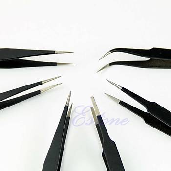 Cmbz Seti Paslanmaz elik Anti-Statik 6 l ESD