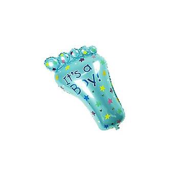Baby Shower Bebek 5?li Folyo Balon Parti Set HOŞGELDİN BEBEK Mavi Erkek