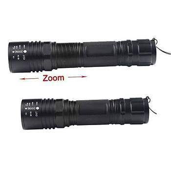 SKYWOLFEYE 3000 Lmen 4 Mod CREE T6 LED El Feneri