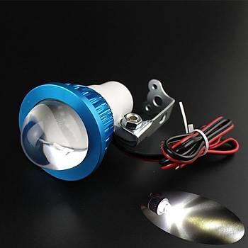 Motosiklet Far Geniş Açı 12-80 V Parlak Çakar LED Strobe 