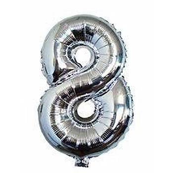 Dev Folyo Balon 80cm Rakam, Parti S�sleme Malzemesi, Do�umg�n� S�