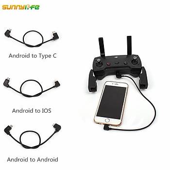 DJI Mavic 2 Pro Type-C Android Veri Kablosu Telefon Tablet