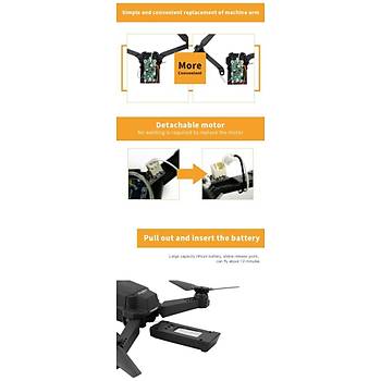 Mavic Pro Kombo Klonu WIFI FPV Ykseklik Sabitleme Katlanr Pervane 