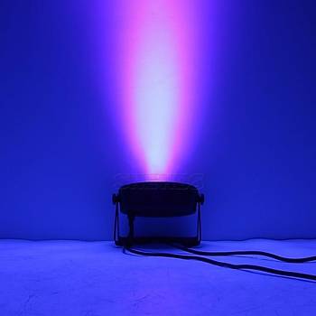 54 LED UV Mor Sahne Işık DMX 8 Kanal Ultraviyole Strobe Projeksiyon Lamba