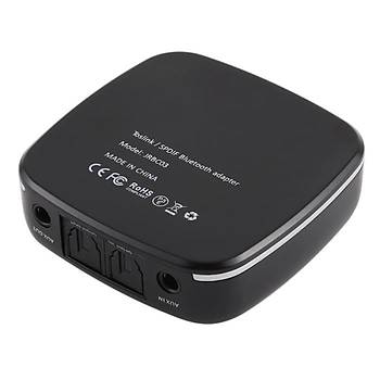 Fiber Optik Bt 4.2 Ses Alıcı Verici 2 Cihaza Bağlanma SBC RX ACC Toslink/SPDIF/3.5mm 