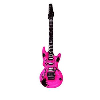 Gitar Balon Parti Kutlama Doğumgünü Oda Süsüleme