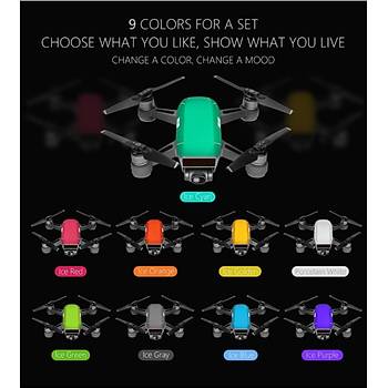 DJI SPARK Su Geçirmez Koruyucu Sticker Çıkartma Ice Golden