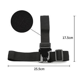 Aksiyon Kamera Tutucu Elastik Ba Band Harness Kafa Kay