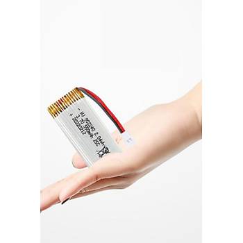 Lipo Pil 3.7V 550mAh 25C Dron ve RC Model Bataryas HX2.54 Soket