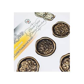 Mühürcüm Papatya Bahçesi 12 Adet 3D Hazır Kendinden Yapışkanlı Sticker Mühür RM2113