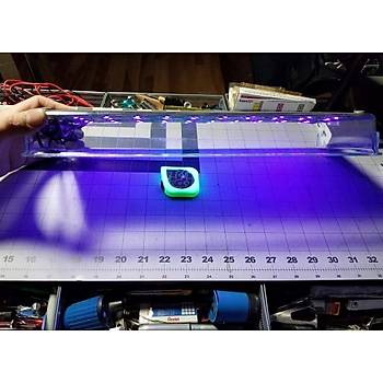 395nm UV 5V �erit LED 5050 60/1 mt Yap��kanl� Kesilebilir