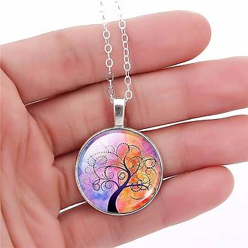 Hayat Aac Japon Harajuku Stil F Cam Cabochon Gm Kaplama Zincir 