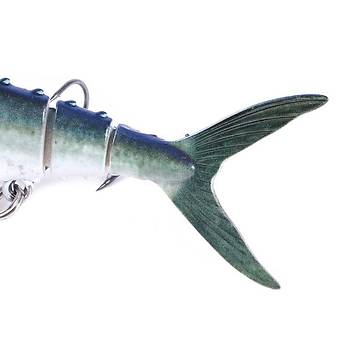 Profisher 8 Eklem 2 Kanca P1 Tuna Sert Sahte Yem 38 gr 18 cm