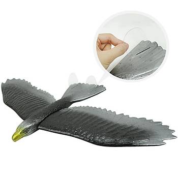 EPP Köpük Uçak Elden Fırlatma Kartal Planör 57 cm Kanat Genişliği 32 cm Boy